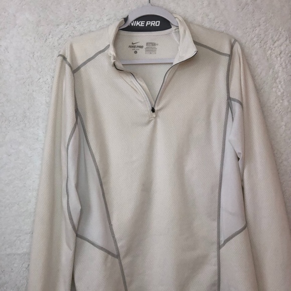 Nike Pro Dri Fit Quarter Zip - Picture 3 of 5